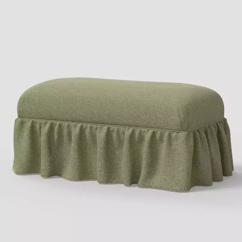 Ruffle Skirt Bench - Threshold designed with Studio McGee