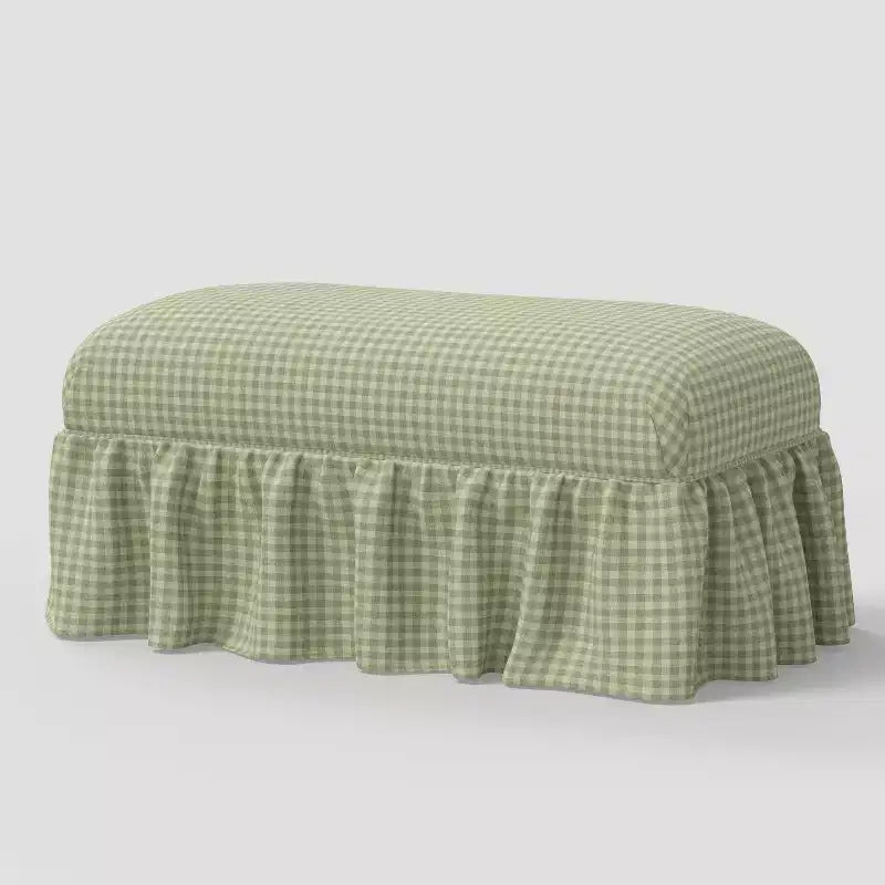 Ruffle Skirt Bench - Threshold designed with Studio McGee