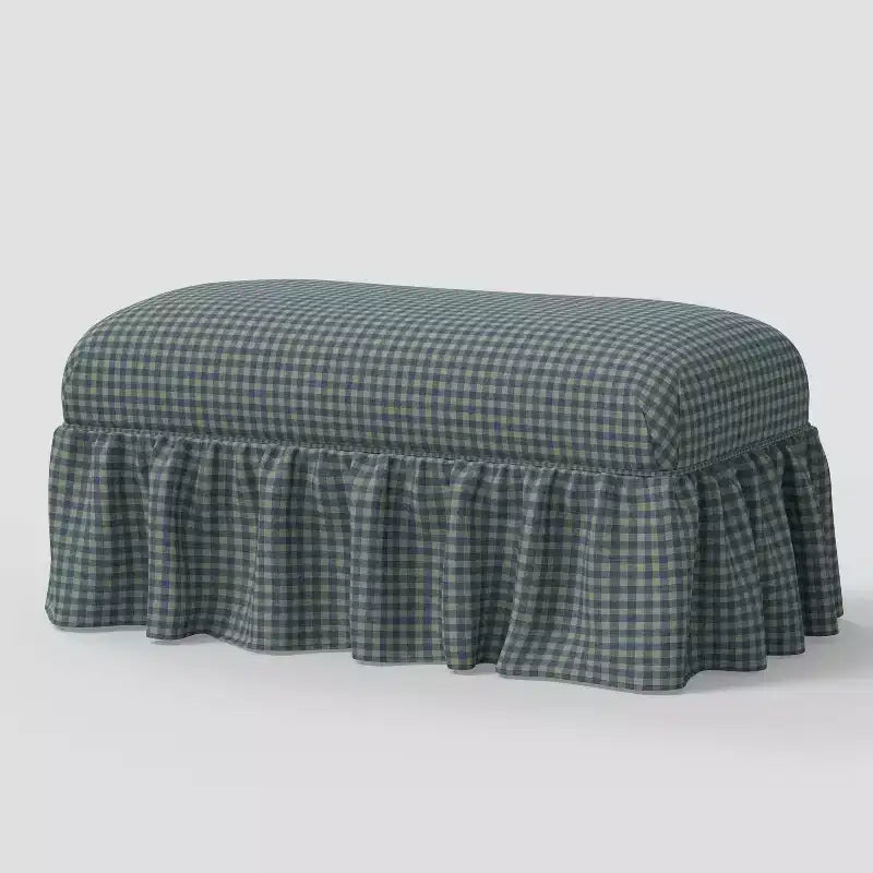 Ruffle Skirt Bench - Threshold designed with Studio McGee