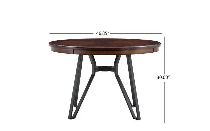 Set da pranzo Aria da 5 pezzi in legno e ferro Christopher Knight Home