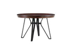Set da pranzo Aria da 5 pezzi in legno e ferro Christopher Knight Home