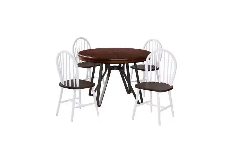 Christopher Knight Home Aria 5pc Wood and Iron Dining Set