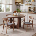 Christopher Knight Home Eliana 5pc Wood Upholstered Dining Set