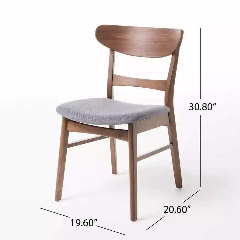Christopher Knight Home Eliana 5pc Wood Upholstered Dining Set