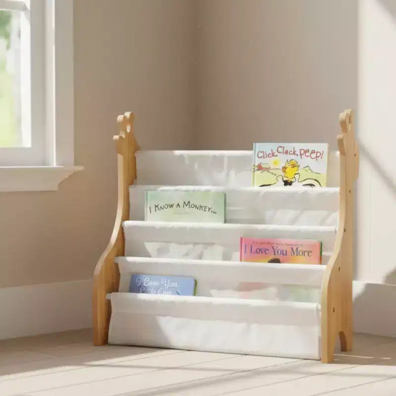 Humble Crew 4 Tier Kids' Book Storage