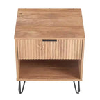Manhattan Comfort Set of 2 Dumbo Nightstands with Drawer