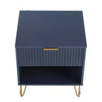 Manhattan Comfort Set of 2 Dumbo Nightstands with Drawer