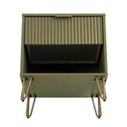 Manhattan Comfort Set of 2 Dumbo Nightstands with Drawer