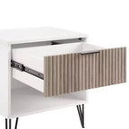 Manhattan Comfort Set of 2 Dumbo Nightstands with Drawer