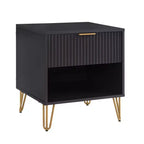 Manhattan Comfort Set of 2 Dumbo Nightstands with Drawer