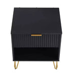 Manhattan Comfort Set of 2 Dumbo Nightstands with Drawer