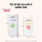 Dream On Me Nap Nest 5 Standard Crib and Toddler Mattress