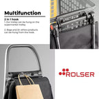 Rolser 2L Big Tweed Carrello Spesa Pieghevole a 2 Ruote
