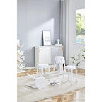 Colorful Round Plastic Stools - 6 Pack for Kids