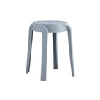 Colorful Round Plastic Stools - 6 Pack for Kids