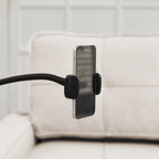Linen Sleeper Sofa with Push-out Sofa Bed, Extra Storage Space, Phone Holder & USB Charger