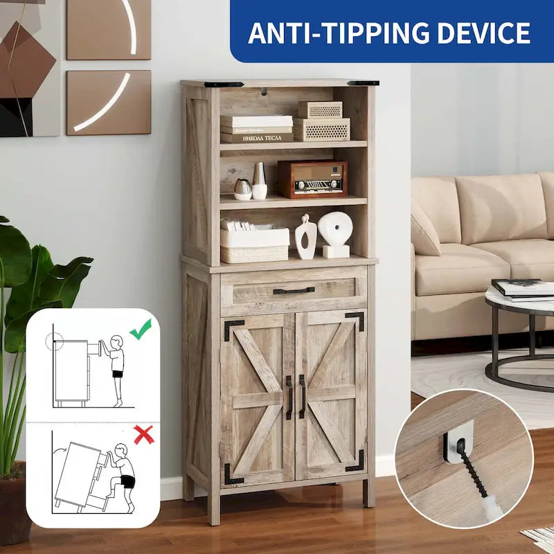 58 Tall Storage Cabinet Bathroom Storage Cabinet