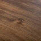 Furniture of America Drystan Tavolo da pranzo in legno massello marrone rustico 72 pollici