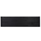Wood Console Table with 2 Drawers and 1 Shelf for Hallway Living Room