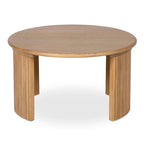 NADAAL STUDIOS Pence, Small Oval Coffee Table, Dark Brown