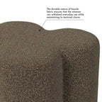 HomePop Clover Shaped Ottoman