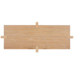 SAFAVIEH Couture Quigley Tavolo Consolle Rettangolare in Legno - 122Lx51Px76H