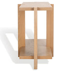 SAFAVIEH Couture Quigley Tavolo Consolle Rettangolare in Legno - 122Lx51Px76H