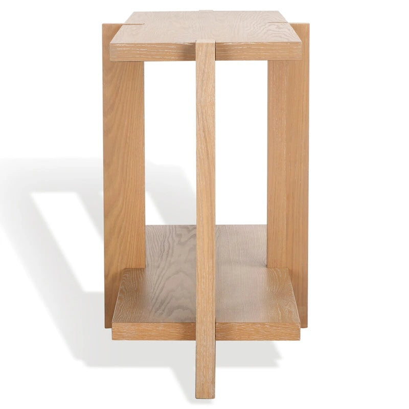 SAFAVIEH Couture Quigley Tavolo Consolle Rettangolare in Legno - 122Lx51Px76H