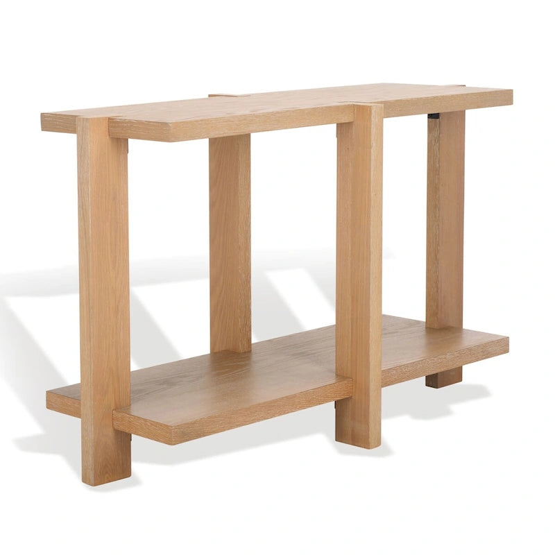 SAFAVIEH Couture Quigley Tavolo Consolle Rettangolare in Legno - 122Lx51Px76H