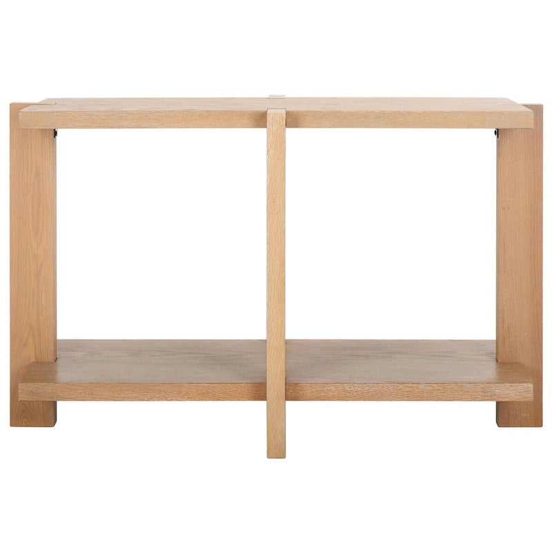 SAFAVIEH Couture Quigley Tavolo Consolle Rettangolare in Legno - 122Lx51Px76H