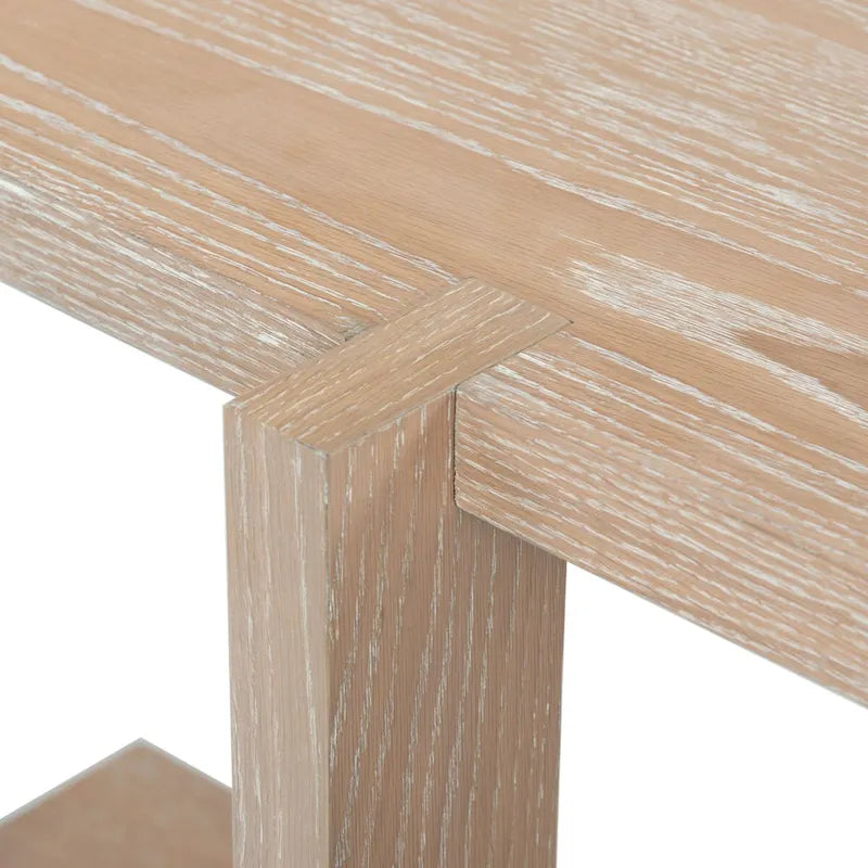 SAFAVIEH Couture Quigley Tavolo Consolle Rettangolare in Legno - 122Lx51Px76H