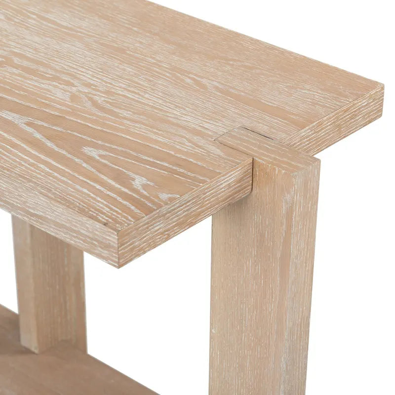 SAFAVIEH Couture Quigley Tavolo Consolle Rettangolare in Legno - 122Lx51Px76H