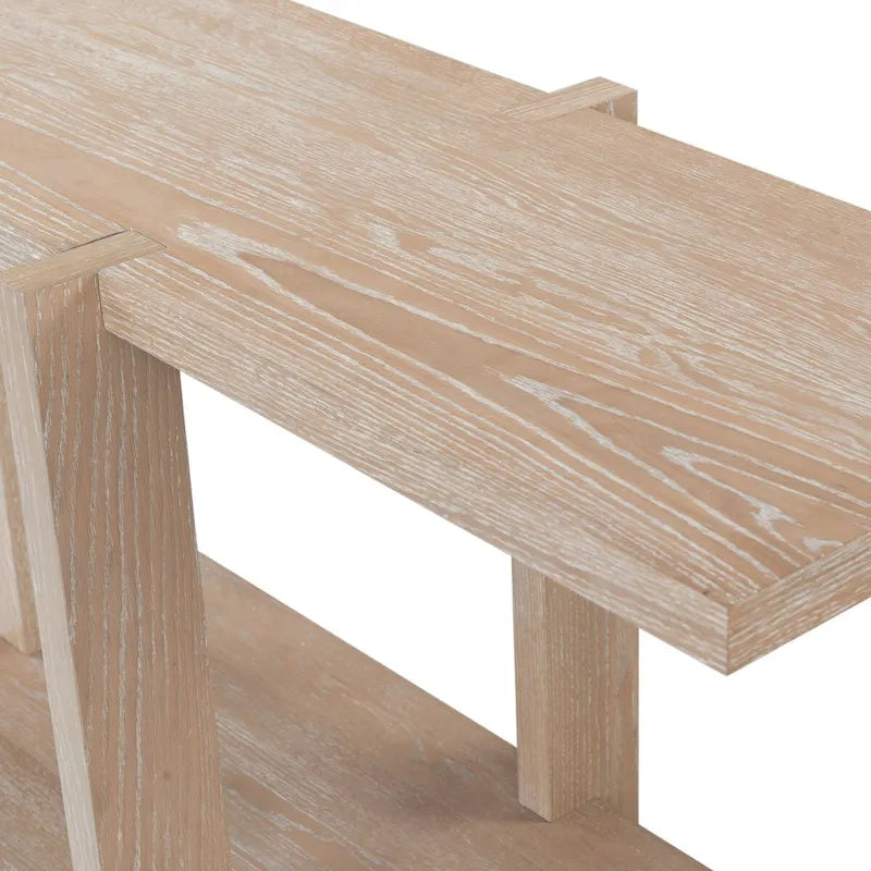 SAFAVIEH Couture Quigley Tavolo Consolle Rettangolare in Legno - 122Lx51Px76H