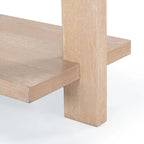 SAFAVIEH Couture Quigley Tavolo Consolle Rettangolare in Legno - 122Lx51Px76H