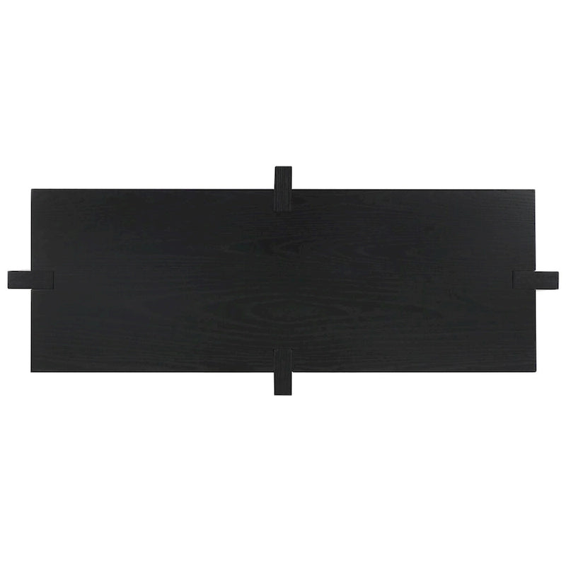 SAFAVIEH Couture Quigley Tavolo Consolle Rettangolare in Legno - 122Lx51Px76H