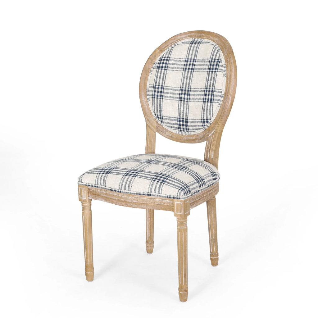 Sedie da pranzo in tessuto stile francese - NH419413