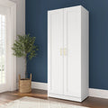 Mobile Contenitore Alto Hampton Heights 30W con Ante di Bush Furniture