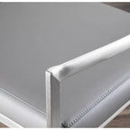 Silver Orchid Forrest Stainless Steel Stackable Fully Welded Counter Stool (Set of 2)