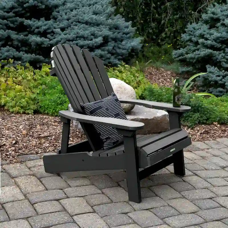 HIGHWOOD King-Size Folding and Reclining Adirondack Chair