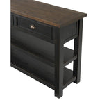 The Gray Barn Downington Solid Wood 2-Drawer Sofa Console Table