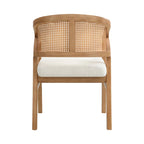 Christopher Knight Home - Sedia da pranzo imbottita in canna (Set di 2)