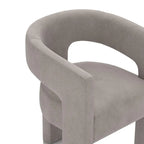 SEYNAR Sedia da Pranzo Moderna Glamour Rivestita in Velluto, Set di 6 Sedie Accent con Schienale Aperto