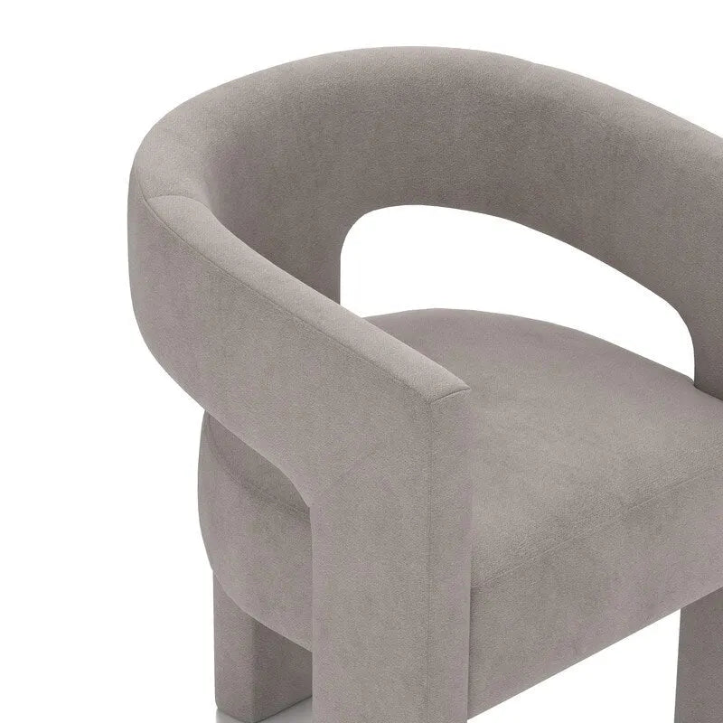 SEYNAR Sedia da Pranzo Moderna Glamour Rivestita in Velluto, Set di 6 Sedie Accent con Schienale Aperto