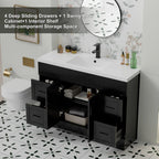 Mobile bagno 30/36/48 Wavy Line con lavabo e rubinetto