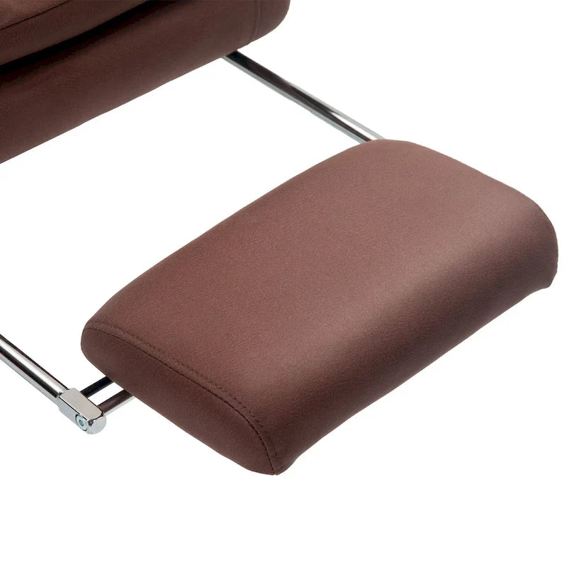 Vinsetto Microfibre Vibration Heated Reclining Massage Office Chair