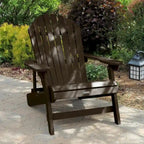 HIGHWOOD King-Size Folding and Reclining Adirondack Chair