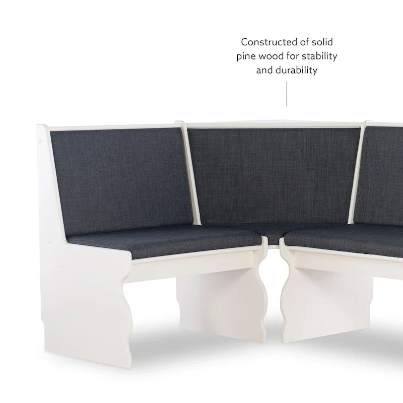 Hannah Breakfast Nook - Set da pranzo 3 pezzi
