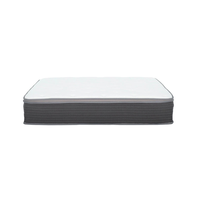 Materasso Ibrido in Memory Foam a Molle Insacchettate Equilibria da 8 pollici di media rigidità consegnato in scatola