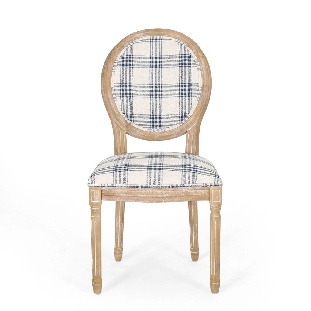 Sedie da pranzo in tessuto stile francese - NH419413