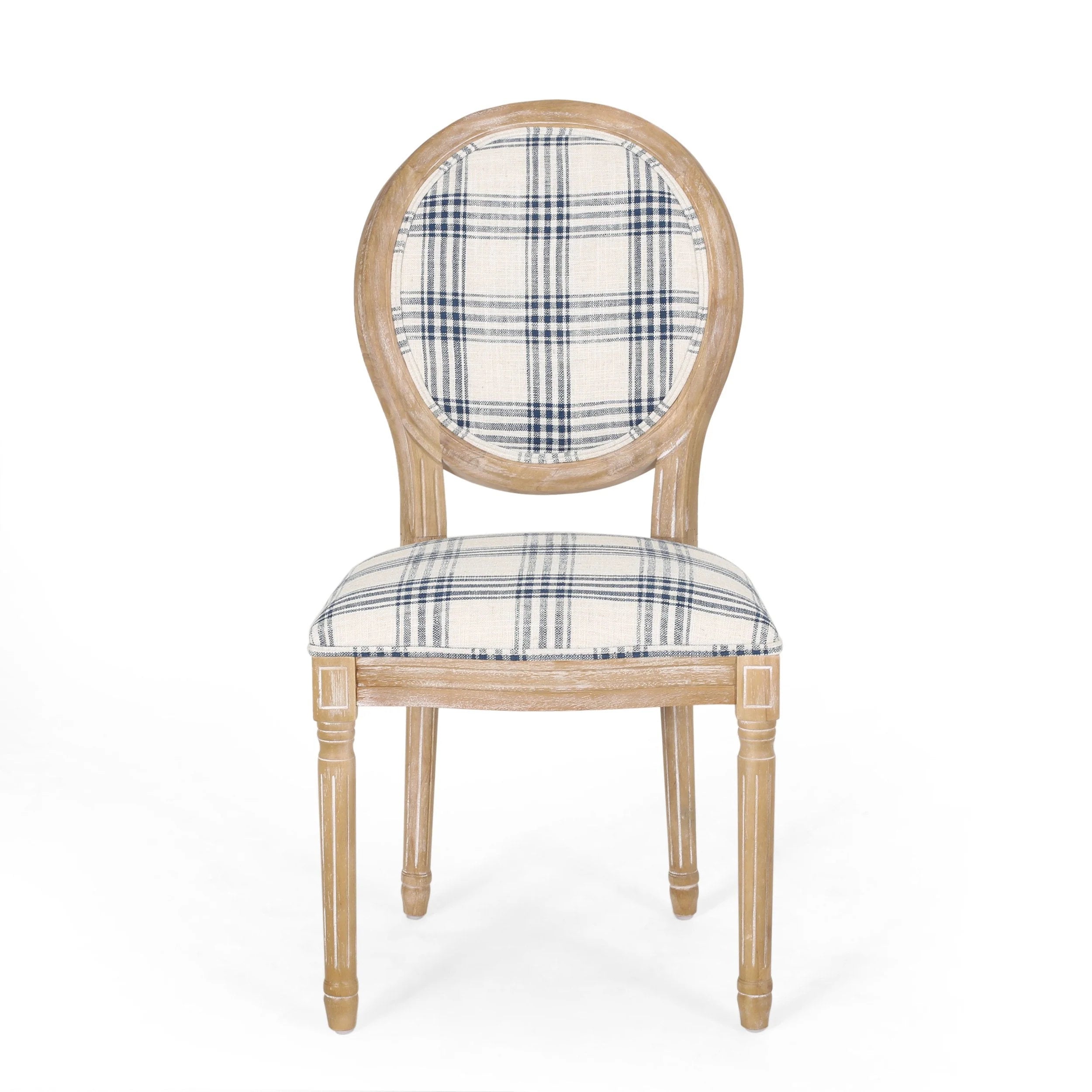 Sedie da pranzo in tessuto stile francese - NH419413